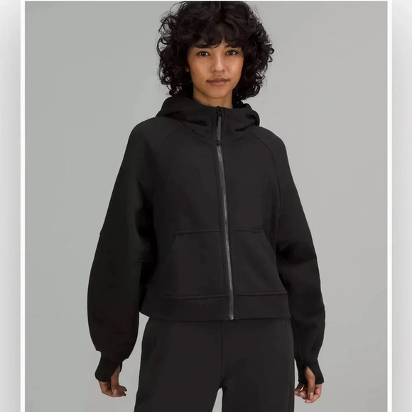 ! Lululemon Scuba Oversized Full Zip in Black XS/S - Picture 1 of 10